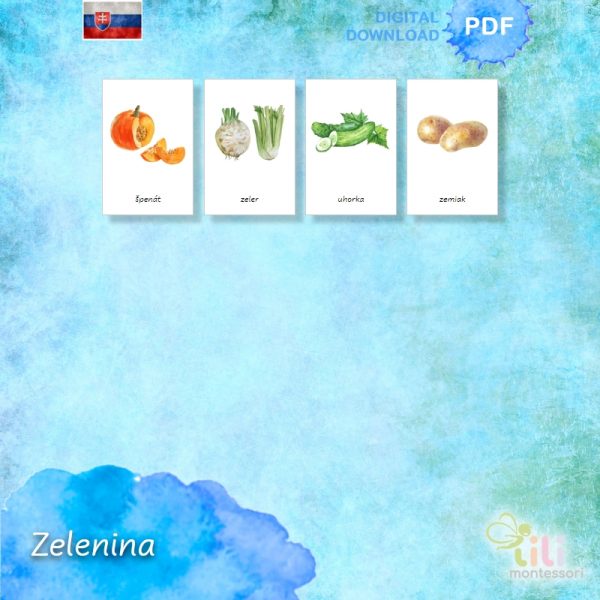 Zelenina -Trojzložkové karty - Image 5